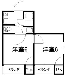 ホワイトグリーン太秦の物件間取画像